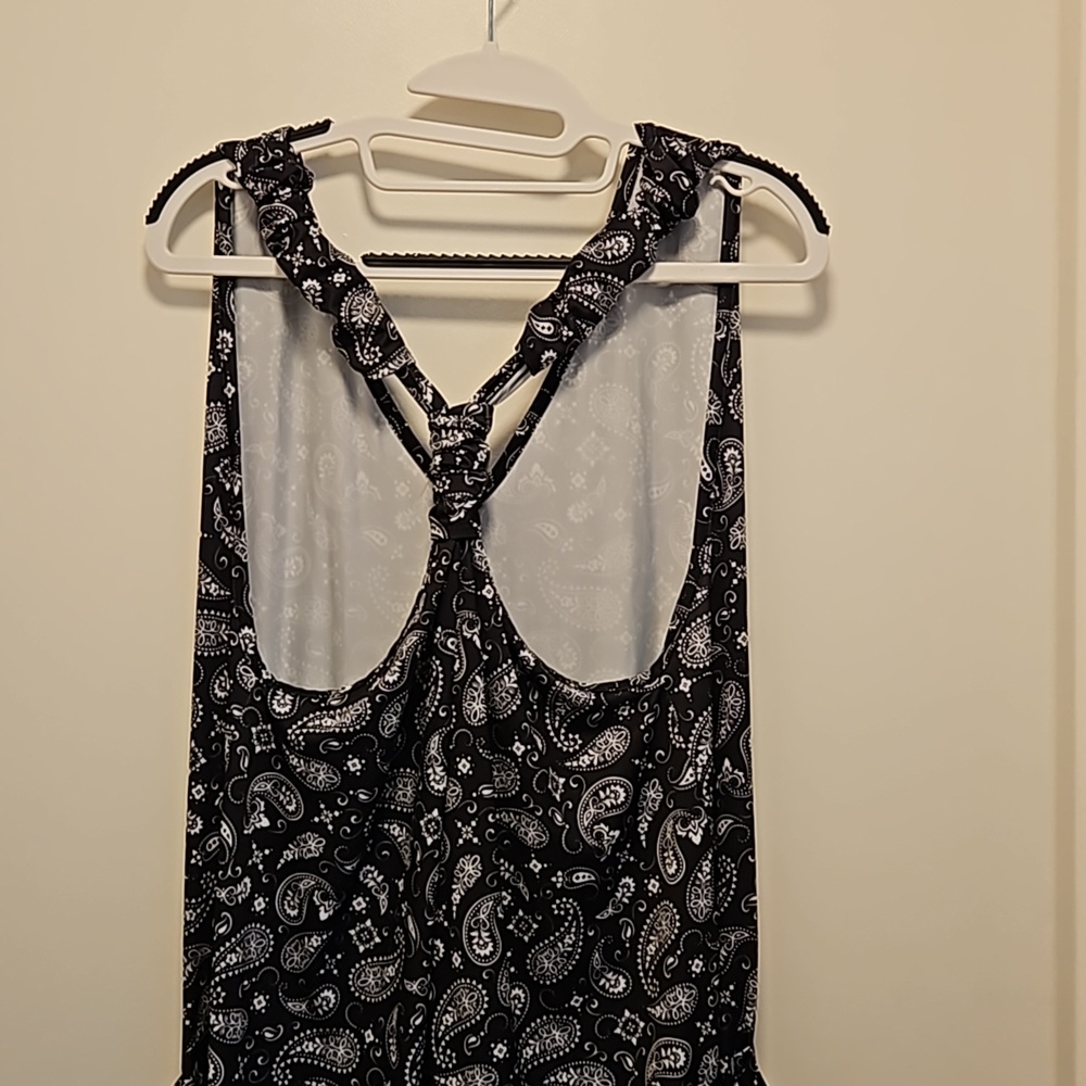 Paisley Racerback Jumpsuit - Picture 6 of 8